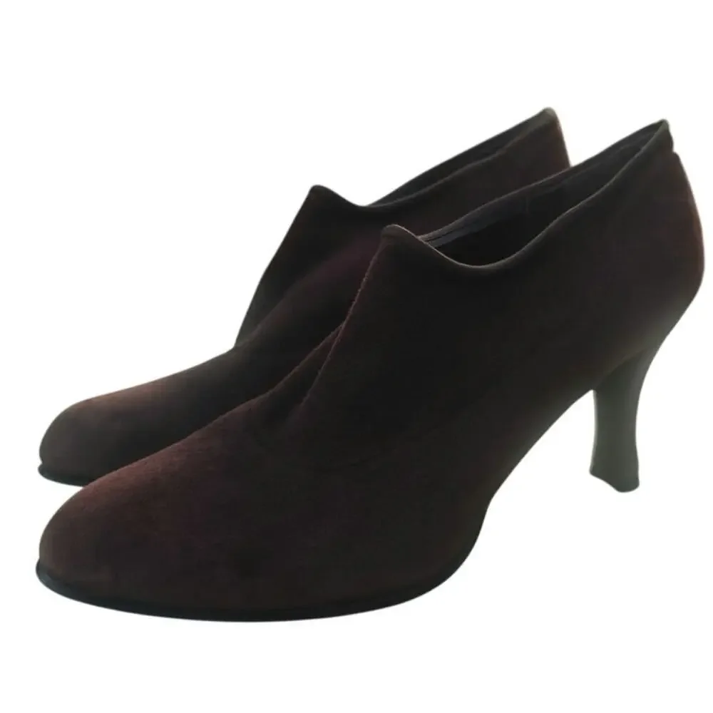 Brown Stuart Weitzman suede ankle booties sz sz 8.5